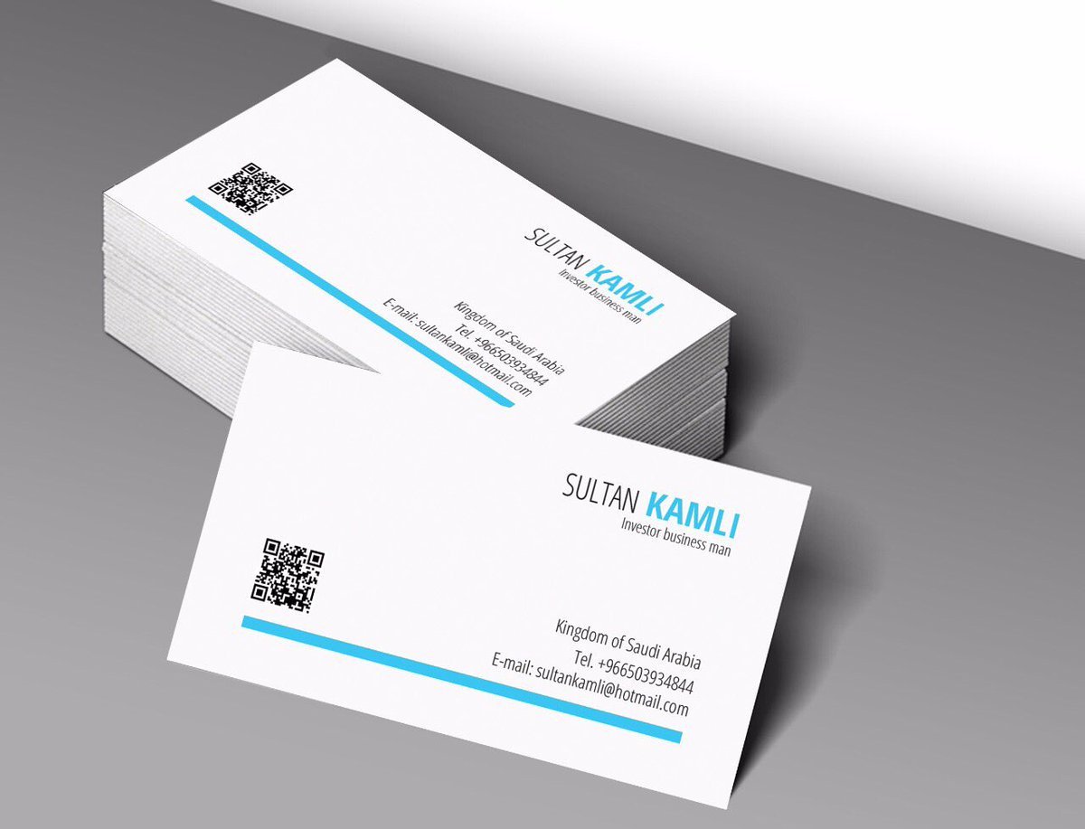 طباعة الكروت الشخصية